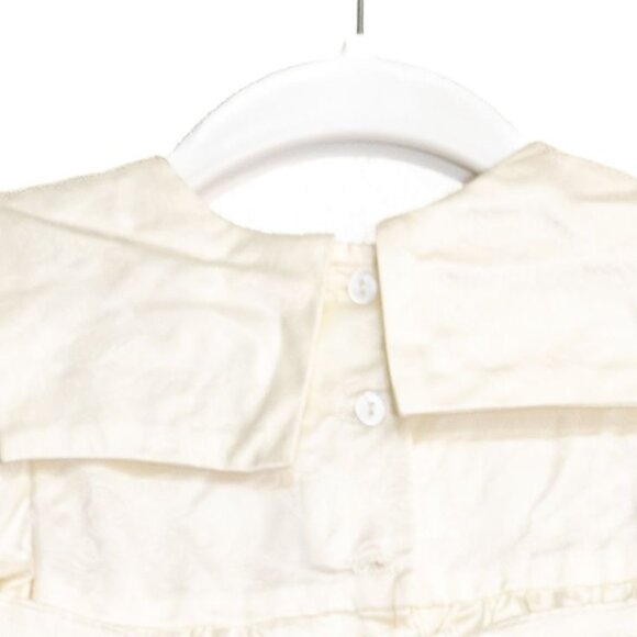 Memories Size 12M Vintage Ivory Lace Christening Gown Delicate Heirloom Baby - Picture 6 of 8